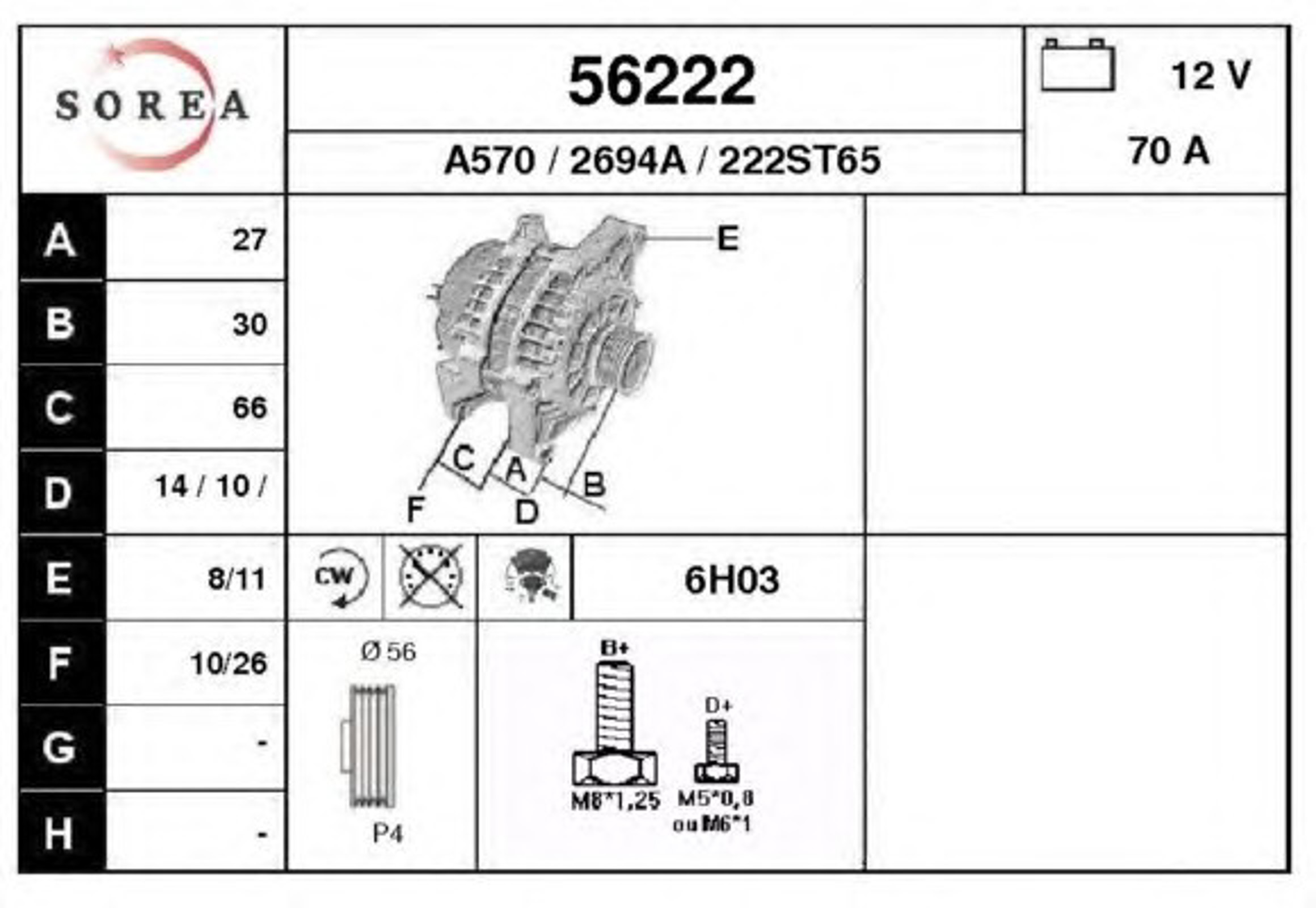 Генератор EAI 56222