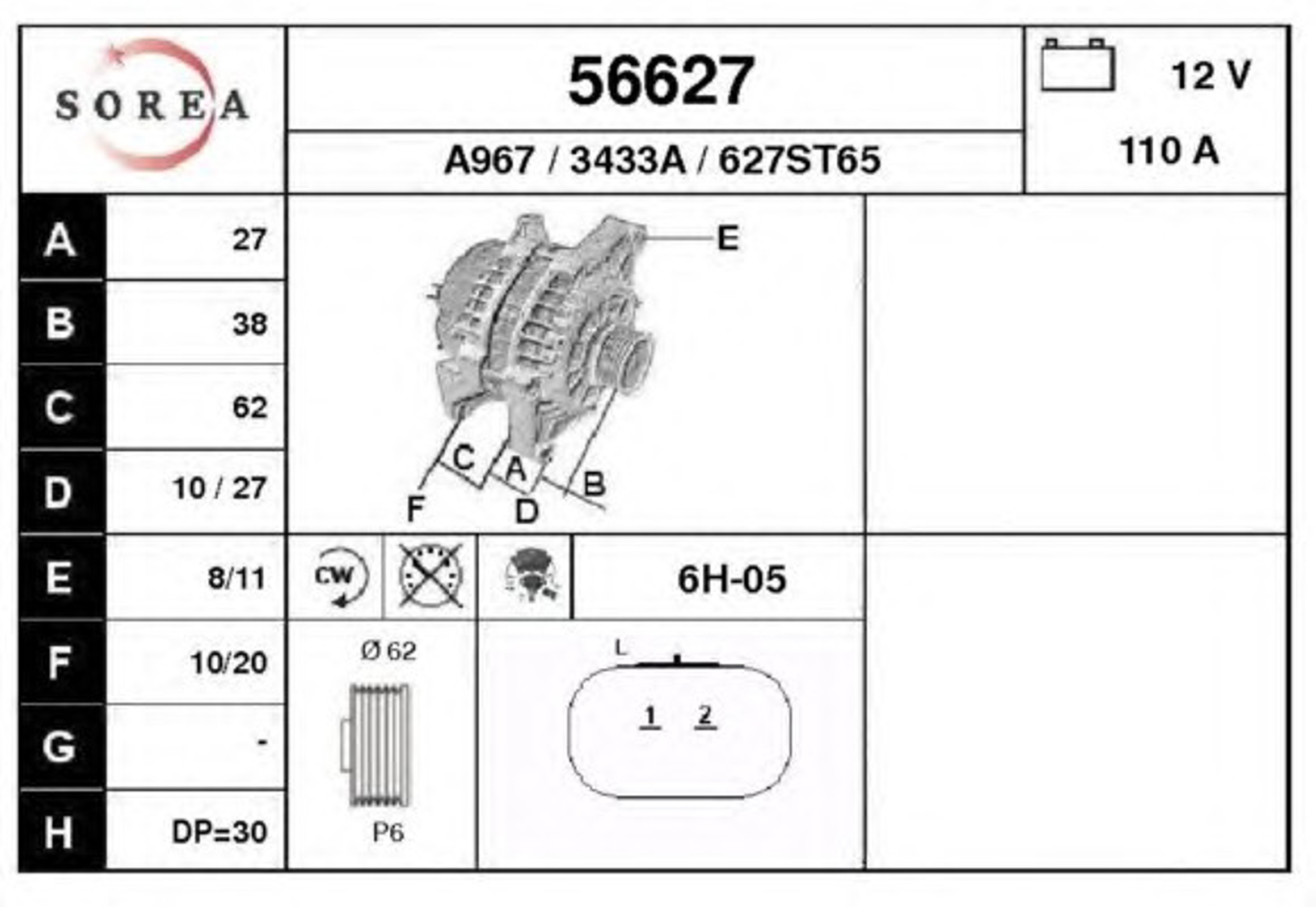 Генератор EAI 56627