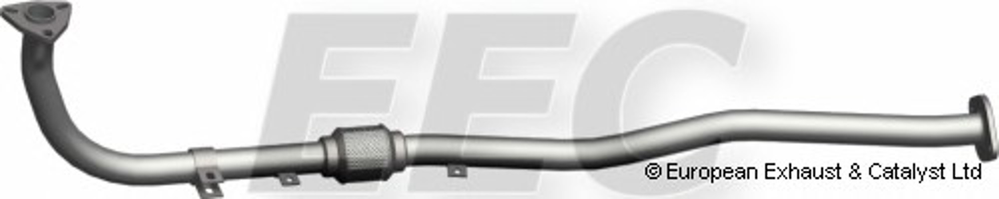 Труба выхлопного газа EEC DT7005