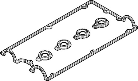 Комплект прокладок, крышка головки цилиндра ELRING 473.430
