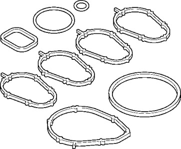 Комплект прокладок, впускной коллектор ELRING 728.670