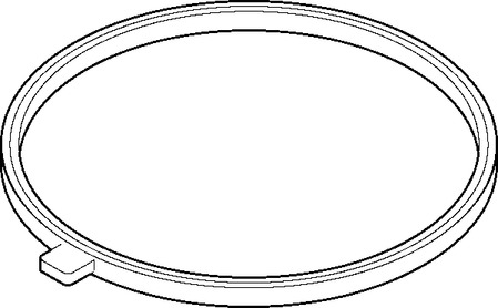 Прокладка дроссельной заслонки ELRING 898.640