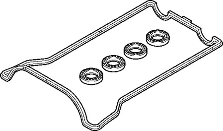 Комплект прокладок, крышка головки цилиндра ELRING 899.917