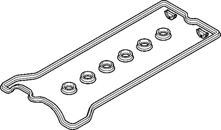 Комплект прокладок, крышка головки цилиндра ELRING 900.133