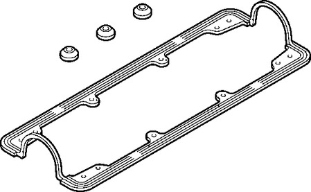 Комплект прокладок, крышка головки цилиндра ELRING 900.141