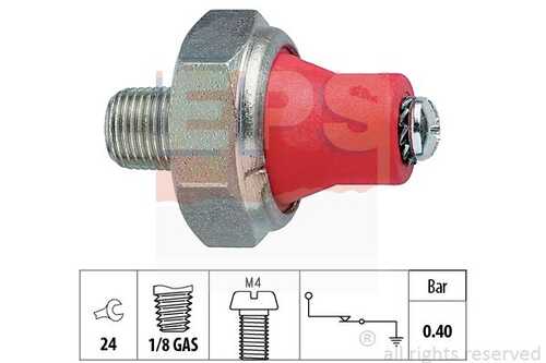 Фото 1 1.800.014 EPS Датчик давления масла