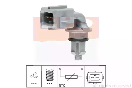 Датчик, температура впускаемого воздуха EPS 1.994.005