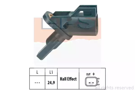 CZUJNIK ABS FORD FOCUS II 04-11 PRZ?D (+ESP) EPS 1.960.002