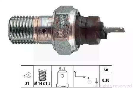 Датчик давления масла EPS 1.800.003