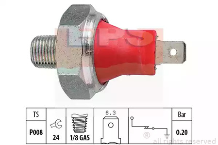 1.800.035 EPS Датчик давления масла