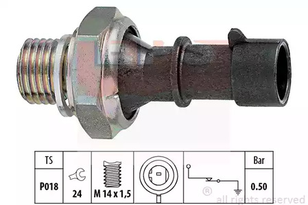 Датчик давления масла EPS 1.800.069