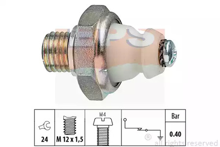 1.800.098 EPS Датчик давления масла