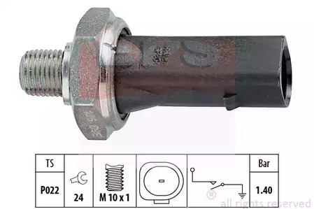 Датчик давления масла EPS 1.800.135