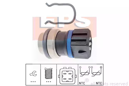 Датчик, температура охлаждающей жидкости EPS 1.830.146
