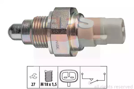 Выключатель, фара заднего хода EPS 1.860.111