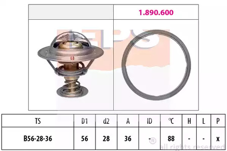 Термостат охлаждающей жидкости EPS 1.880.948