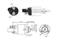 Реле втягивающее audi/seat/skoda/vw 1.2-2.0tsi 05 - ERA ZM381