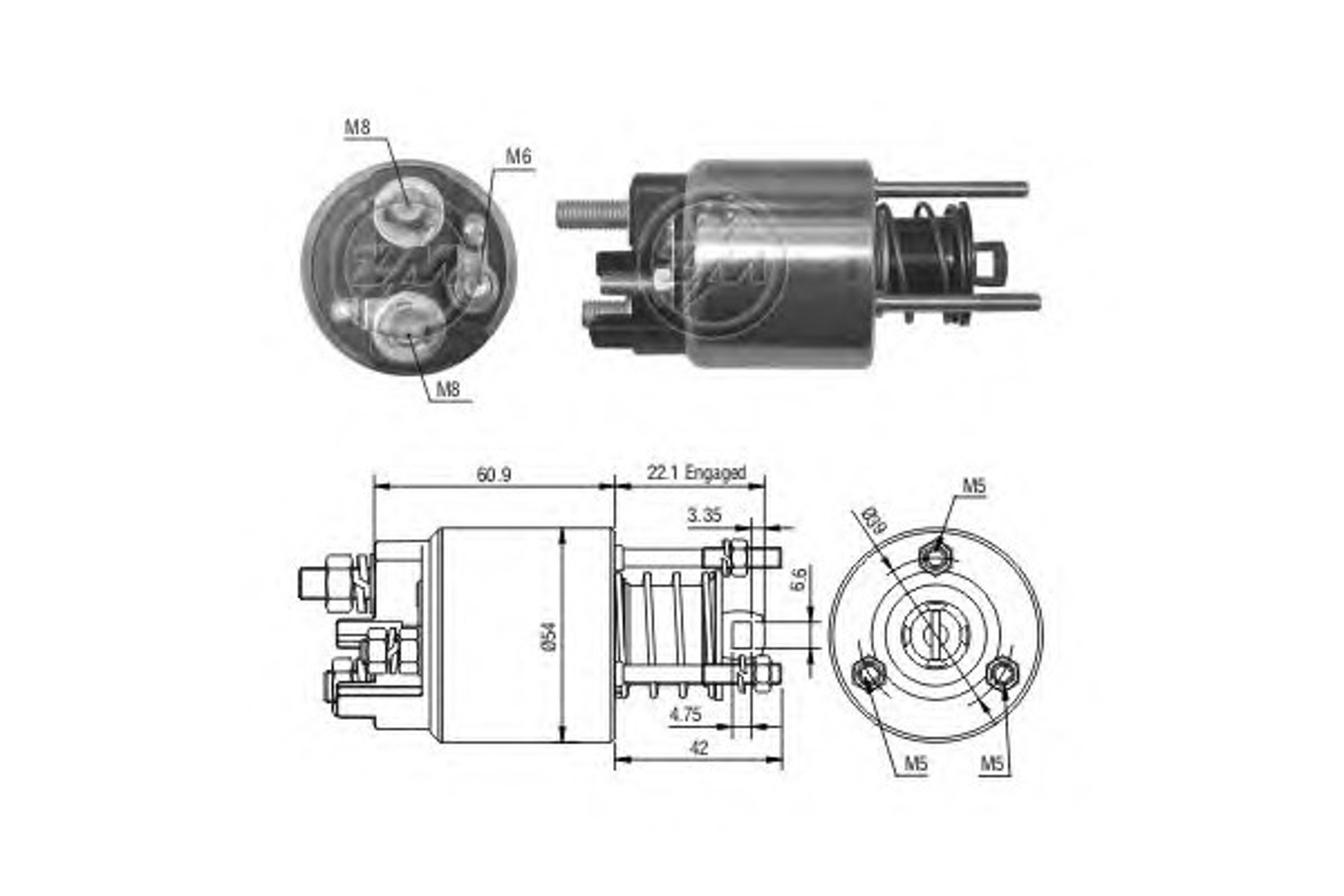 Стартер ERA ZM395