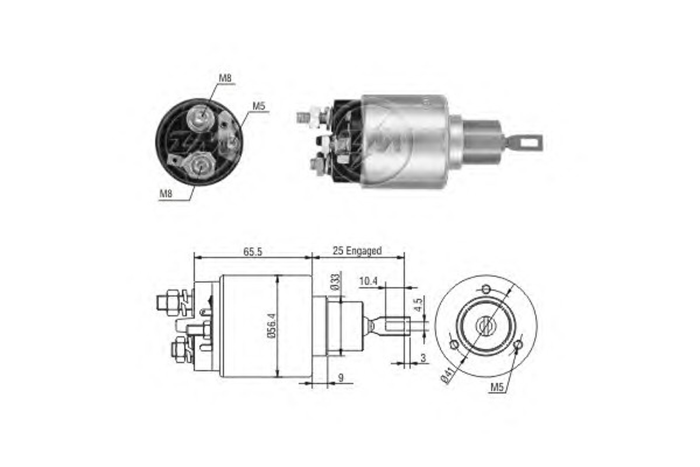 Стартер ERA ZM3973