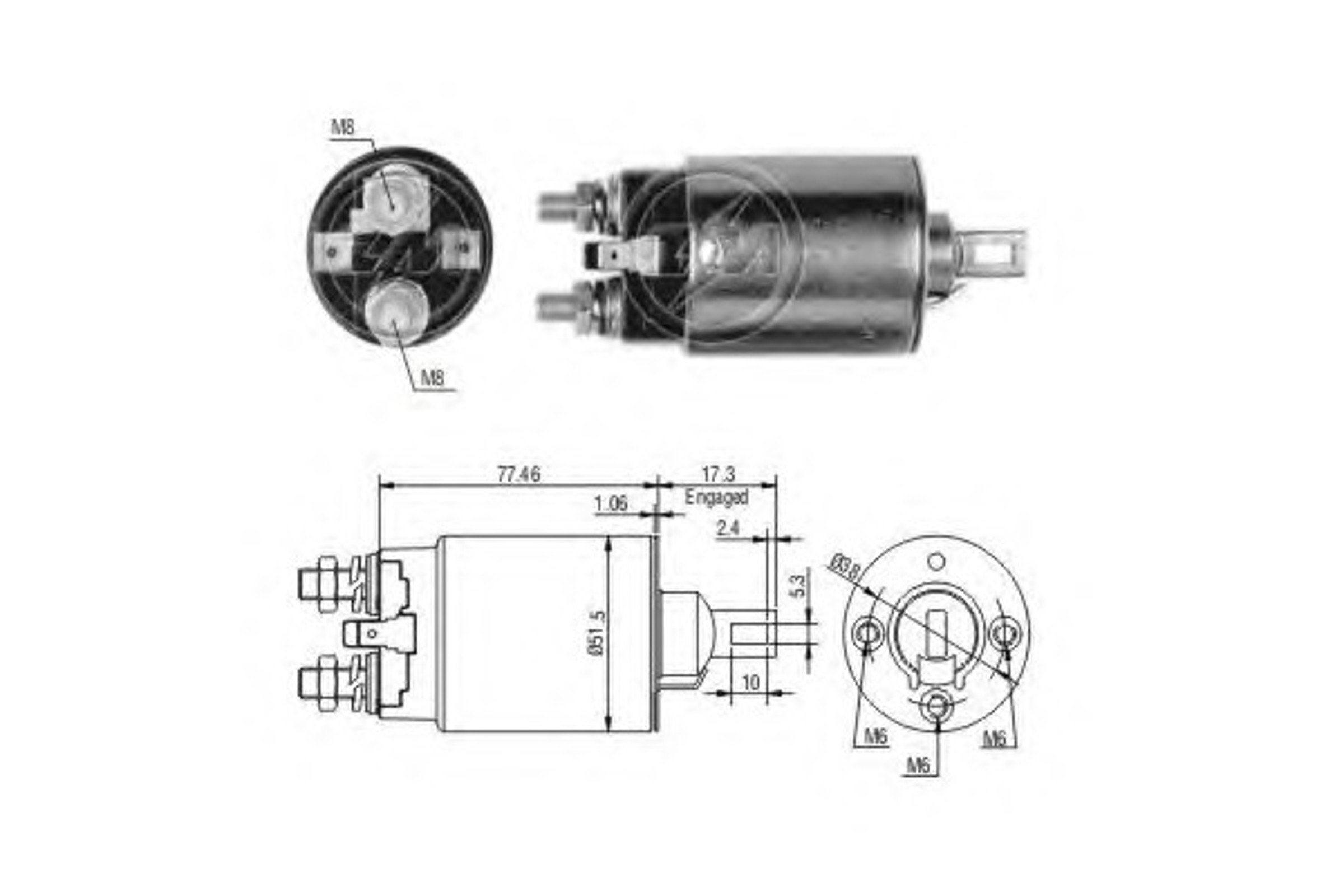Стартер ERA ZM690