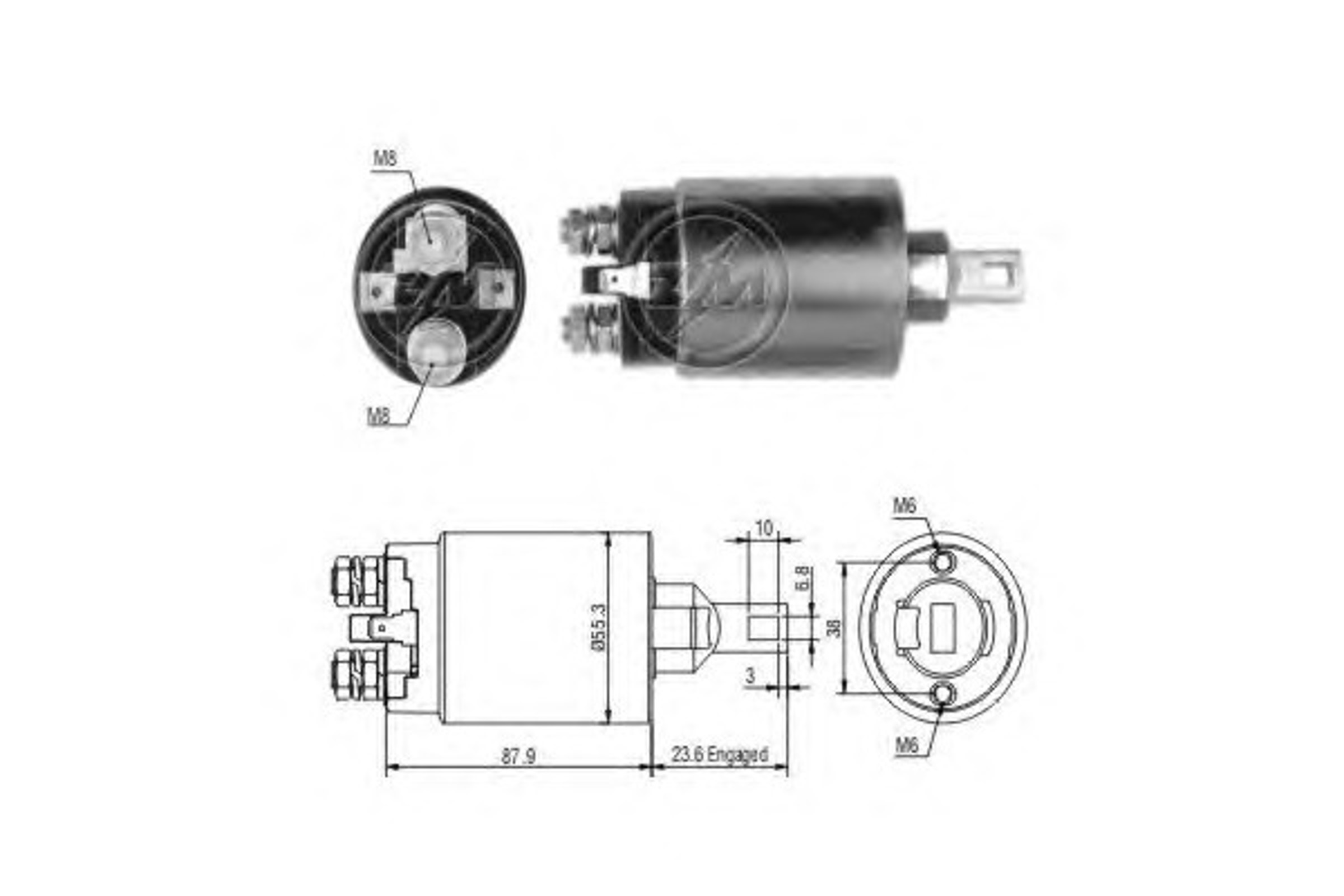Стартер ERA ZM893