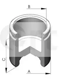 Поршень суппорта ERT 150197-C