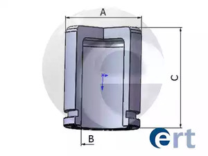 Поршень тормозного суппорта ERT 150966-C