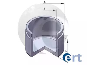 Поршень тормозного суппорта ERT 151245-C