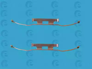 420014 ERT Комплект монтажный тормозных колодок