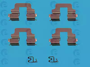 Комплект монтажный тормозных колодок ERT 420031