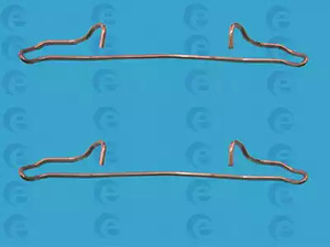 420035 ERT Комплект монтажный тормозных колодок