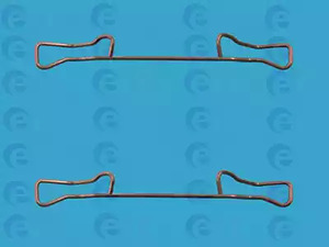 420036 ERT Комплект монтажный тормозных колодок
