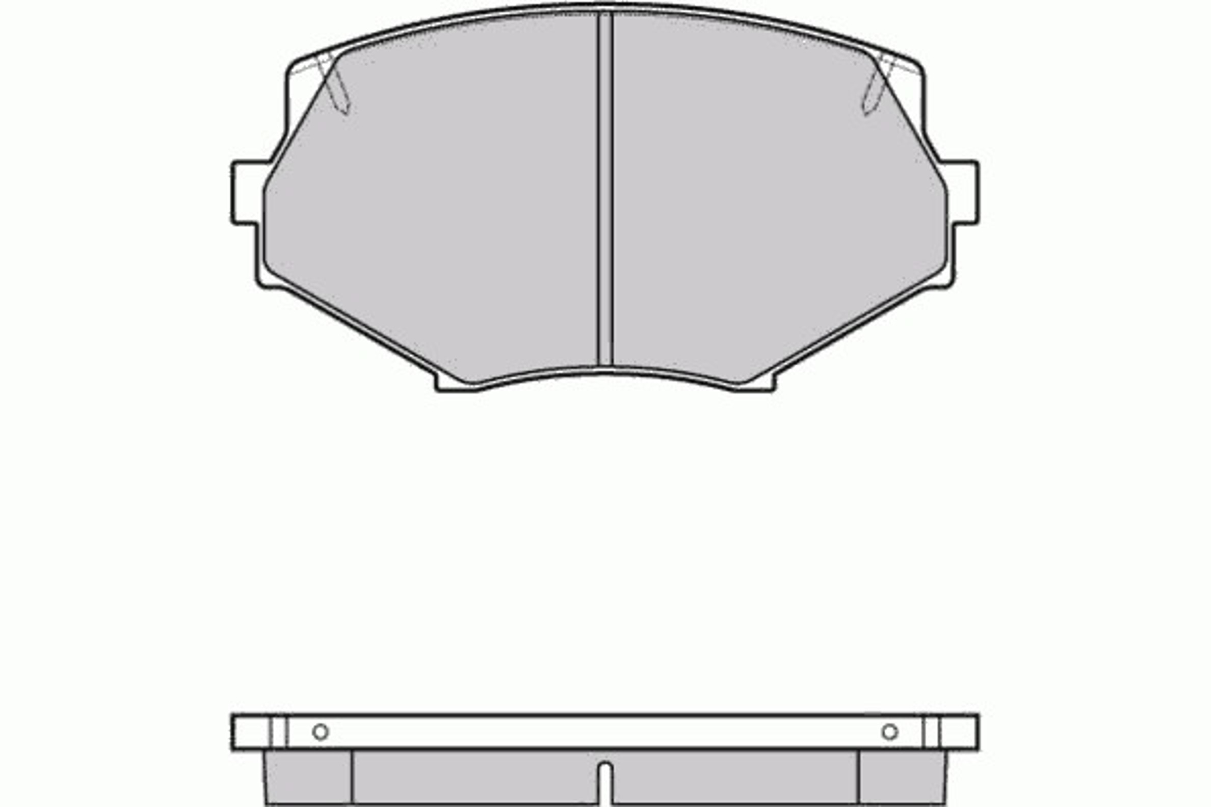 12-0760 E.T.F. Колодки тормозные дисковые