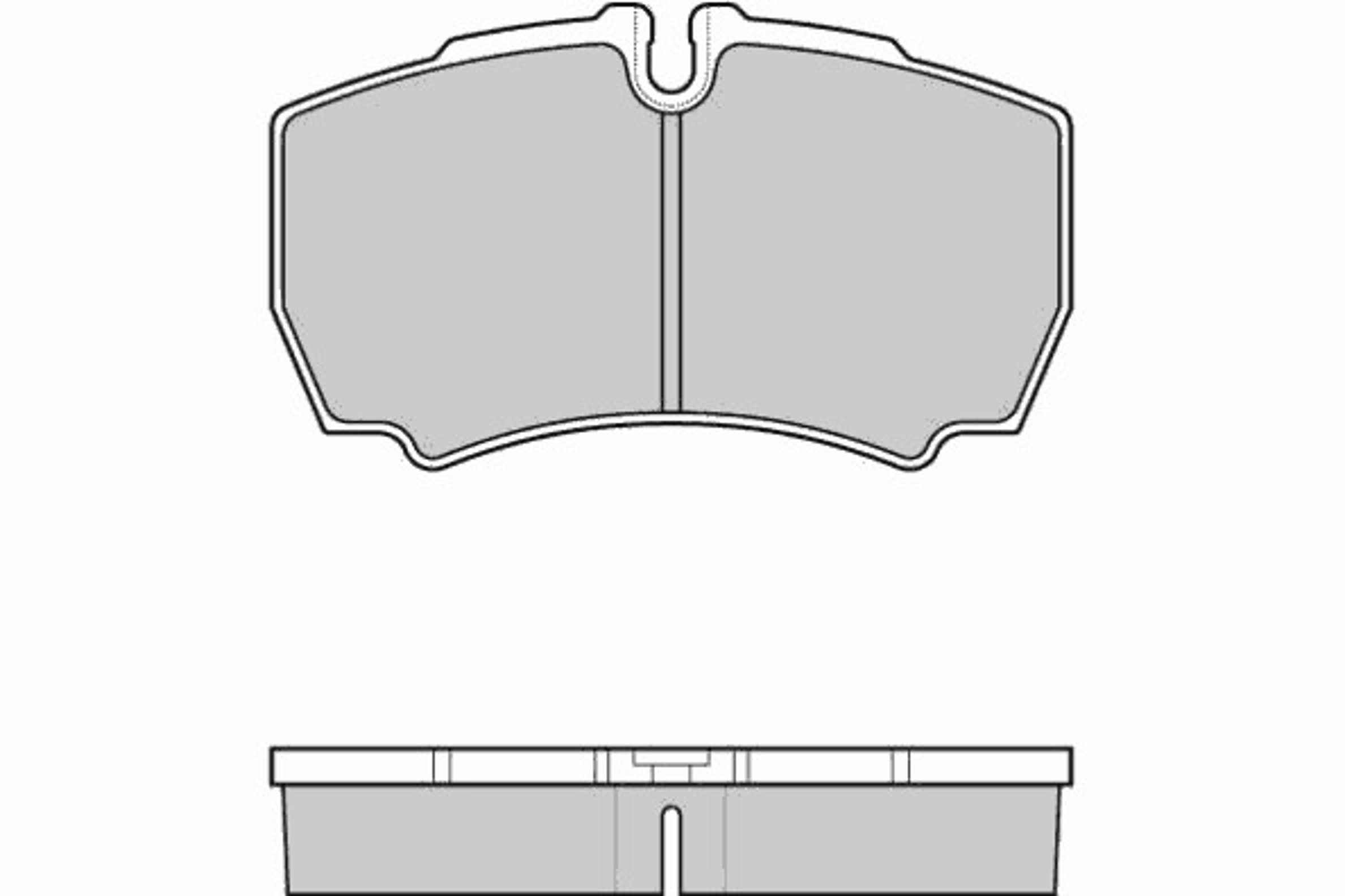 12-1025 E.T.F. Колодки тормозные дисковые