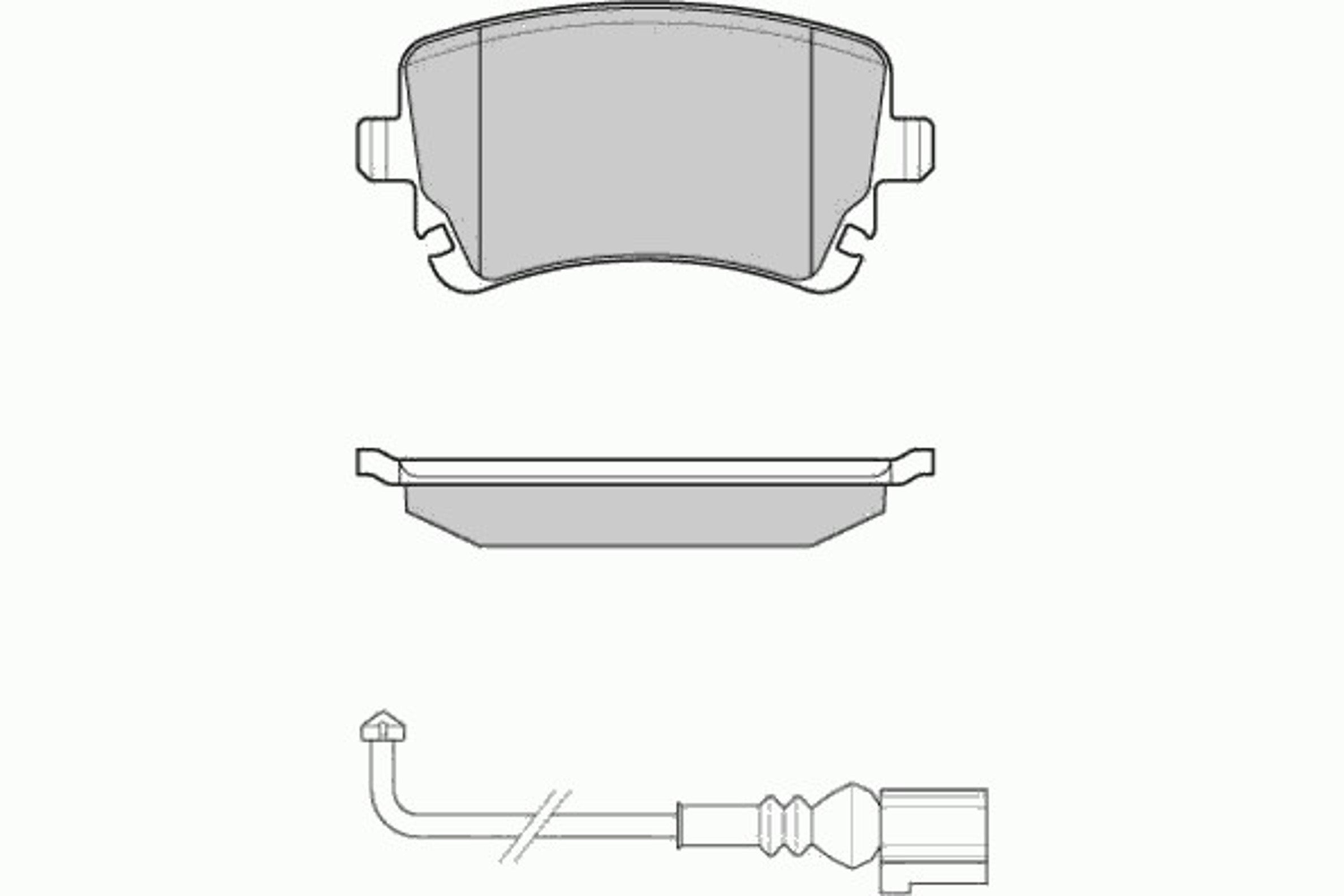 12-1140 E.T.F. Колодки тормозные дисковые