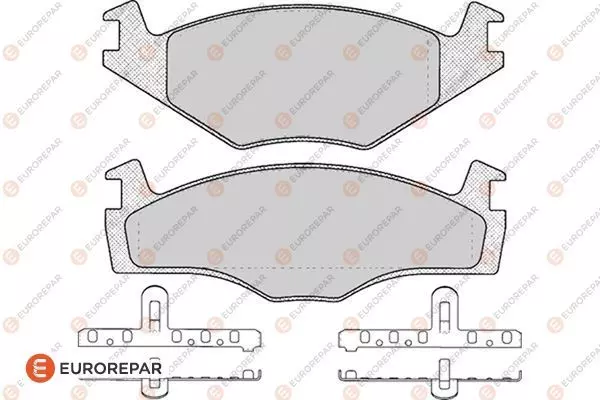 1617248080 EUROREPAR Тормозные колодки