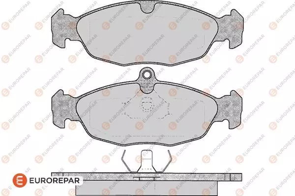 1617249580 EUROREPAR Тормозные колодки