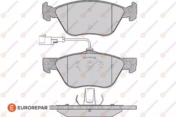 Тормозные колодки EUROREPAR 1617249680