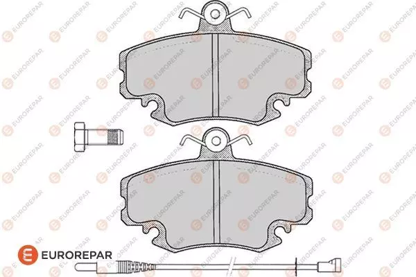 1617250880 EUROREPAR Тормозные колодки