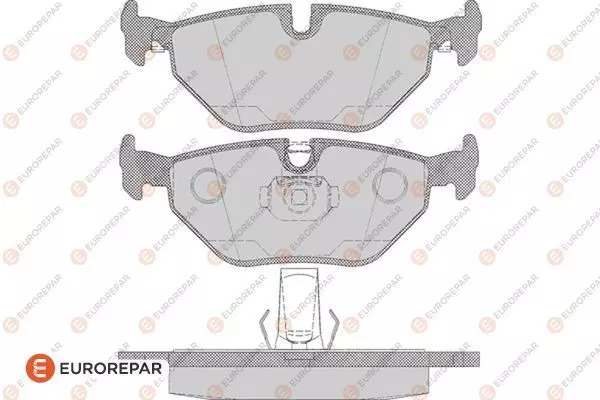 1617253980 EUROREPAR Тормозные колодки