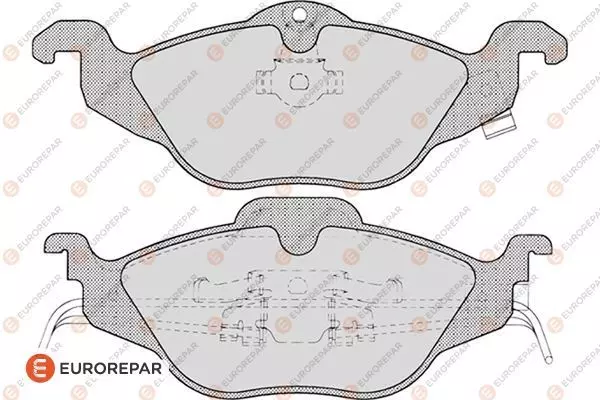 1617261280 EUROREPAR Тормозные колодки