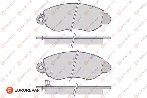 1617263880 EUROREPAR Тормозные колодки