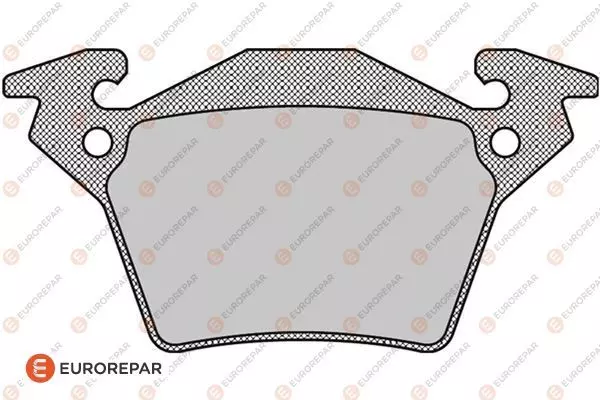 1617264680 EUROREPAR Колодки тормозные дисковые