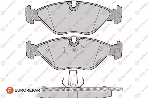 Тормозные колодки EUROREPAR 1617267180