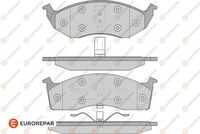 Колодки тормозные дисковые EUROREPAR 1617267480