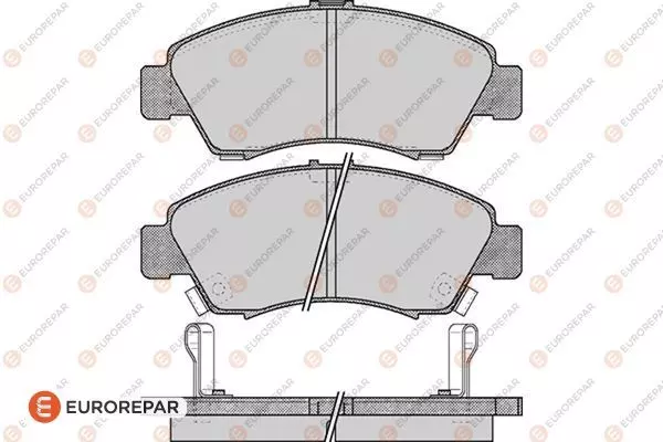 Тормозные колодки EUROREPAR 1617268680