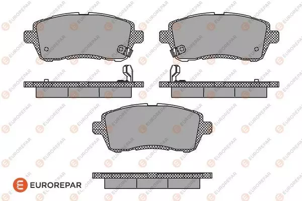 Тормозные колодки EUROREPAR 1617268780