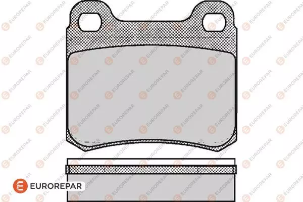 1617271480 EUROREPAR Тормозные колодки