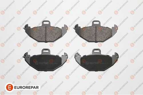 Колодки тормозные дисковые renault laguna i (b56 556) 1.6 16v 93 rear EUROREPAR 1617271680
