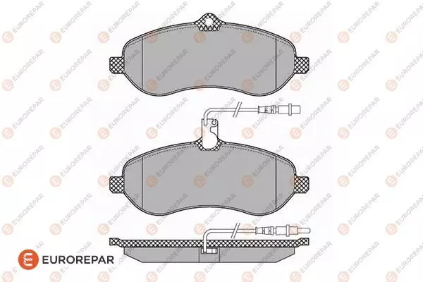 Тормозные колодки EUROREPAR 1617279580